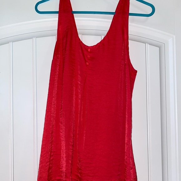 Red bow top size S/M - Picture 2 of 4